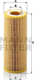 Mann-Filter HU 721 y - Hydraulický filtr, automatická převodovka www.parts5.com