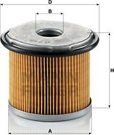 Mann-Filter P 716 - Fuel filter www.parts5.com