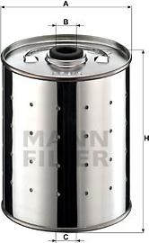 Mann-Filter PF 915 n - Yağ filtresi www.parts5.com