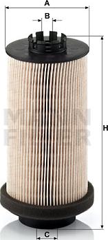 Mann-Filter PU 999/1 x - Yakıt filtresi www.parts5.com