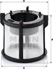 Mann-Filter PU 51 x - Fuel filter parts5.com