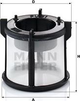 Mann-Filter PU 51 z - Fuel filter parts5.com