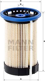 Mann-Filter PU 8014 - Filter za gorivo www.parts5.com