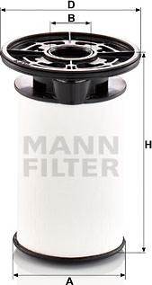 Mann-Filter PU 7014 Z - Palivový filter www.parts5.com