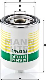 Mann-Filter TB 1374/3 x - Air Dryer Cartridge, compressed-air system parts5.com