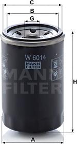 Mann-Filter W 6014 - Oil Filter www.parts5.com