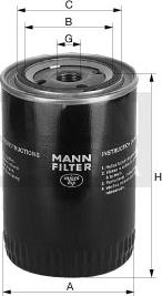 Mann-Filter W 75/4 - Yağ filtresi www.parts5.com