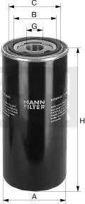 Mann-Filter W 12 205/1 - Oil Filter parts5.com