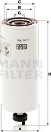 Mann-Filter WK 965/4 x - Fuel filter www.parts5.com