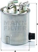 Mann-Filter WK 9025 - Топливный фильтр www.parts5.com