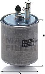 Mann-Filter WK 918/2 x - Fuel filter parts5.com