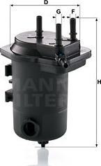 Mann-Filter WK 939/9 x - Üzemanyagszűrő www.parts5.com