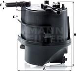 Mann-Filter WK 939 - Fuel filter parts5.com