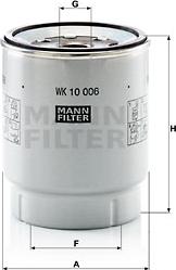 Mann-Filter WK 10 006 z - Filtru combustibil www.parts5.com