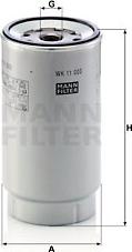 Mann-Filter WK 11 003 z - Kraftstofffilter www.parts5.com