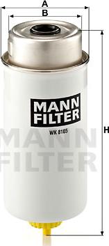 Mann-Filter WK 8105 - Filtru combustibil www.parts5.com