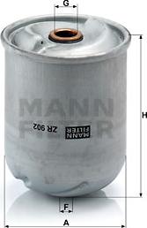 Mann-Filter ZR 902 x - Масляный фильтр www.parts5.com