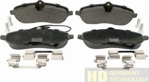 MASTER-SPORT GERMANY HD236027382 - Brake Pad Set, disc brake www.parts5.com