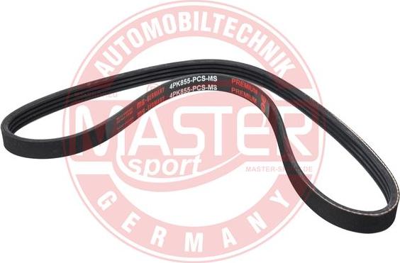 MASTER-SPORT GERMANY 4PK855-PCS-MS - Curea transmisie cu caneluri www.parts5.com