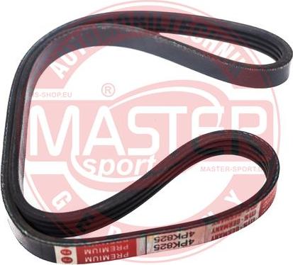 MASTER-SPORT GERMANY 4PK825-PCS-MS - V-Ribbed Belt www.parts5.com