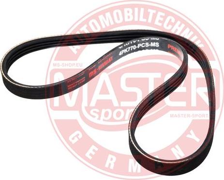 MASTER-SPORT GERMANY 4PK770-PCS-MS - Klinasti rebrasti remen www.parts5.com