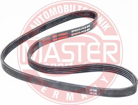 MASTER-SPORT GERMANY 5PK975-PCS-MS - V-Ribbed Belt www.parts5.com