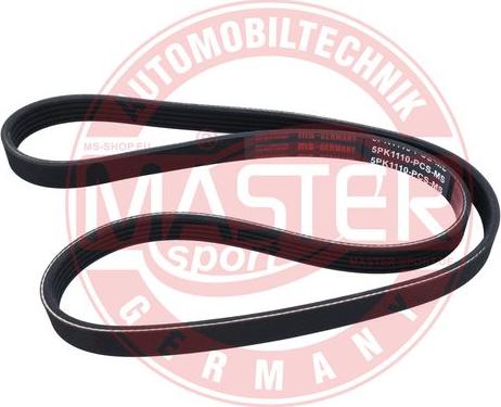 MASTER-SPORT GERMANY 5PK1110-PCS-MS - V-Ribbed Belt www.parts5.com