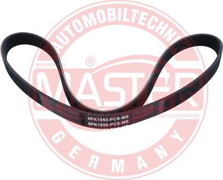 MASTER-SPORT GERMANY 6PK1050-PCS-MS - V-Ribbed Belt www.parts5.com