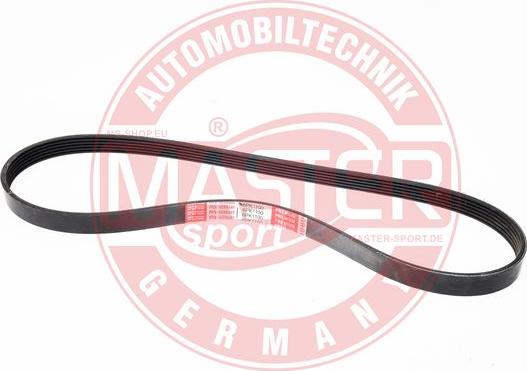 MASTER-SPORT GERMANY 6PK1100-PCS-MS - V-Ribbed Belt www.parts5.com