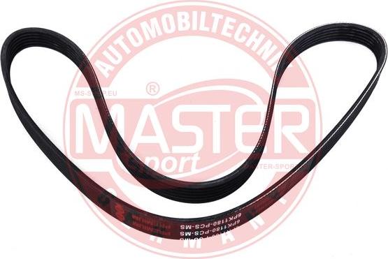 MASTER-SPORT GERMANY 6PK1180-PCS-MS - Pasek klinowy wielorowkowy www.parts5.com