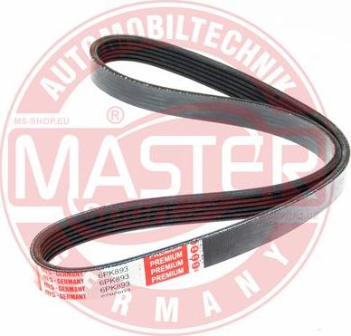 MASTER-SPORT GERMANY 6PK893-PCS-MS - Curea transmisie cu caneluri www.parts5.com