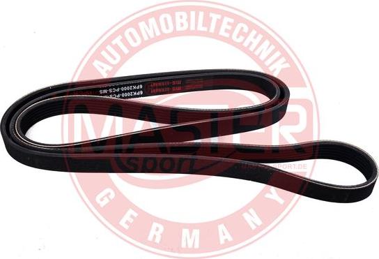 MASTER-SPORT GERMANY 6PK2000-PCS-MS - Correa trapecial poli V www.parts5.com