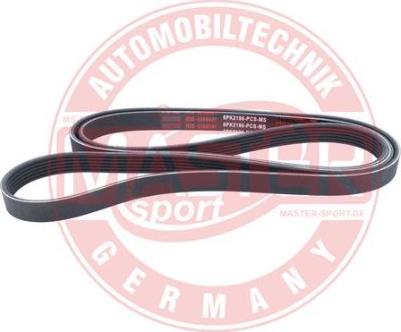 MASTER-SPORT GERMANY 6PK2160-PCS-MS - V-Ribbed Belt www.parts5.com