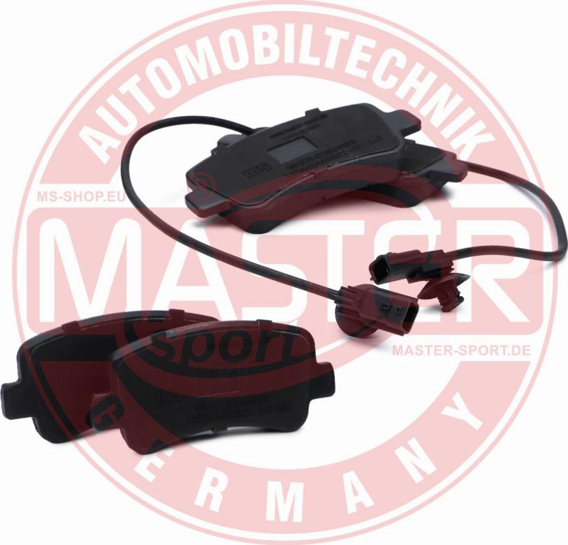 MASTER-SPORT GERMANY 13046048582T-SET-MS - Set placute frana,frana disc www.parts5.com