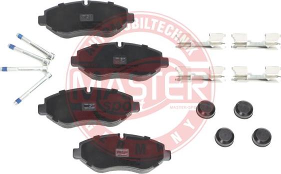 MASTER-SPORT GERMANY 13046048302N-SET-MS - Set placute frana,frana disc www.parts5.com