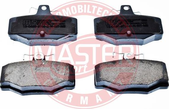 MASTER-SPORT GERMANY 13046059862N-SET-MS - Fren balata seti, diskli fren www.parts5.com