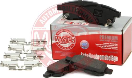 MASTER-SPORT GERMANY 13046056552N-SET-MS - Brake Pad Set, disc brake www.parts5.com