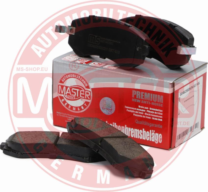 MASTER-SPORT GERMANY 13046058392N-SET-MS - Jarrupala, levyjarru www.parts5.com