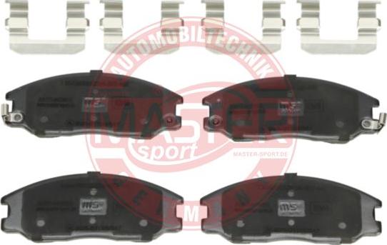 MASTER-SPORT GERMANY 13046058322N-SET-MS - Brake Pad Set, disc brake www.parts5.com