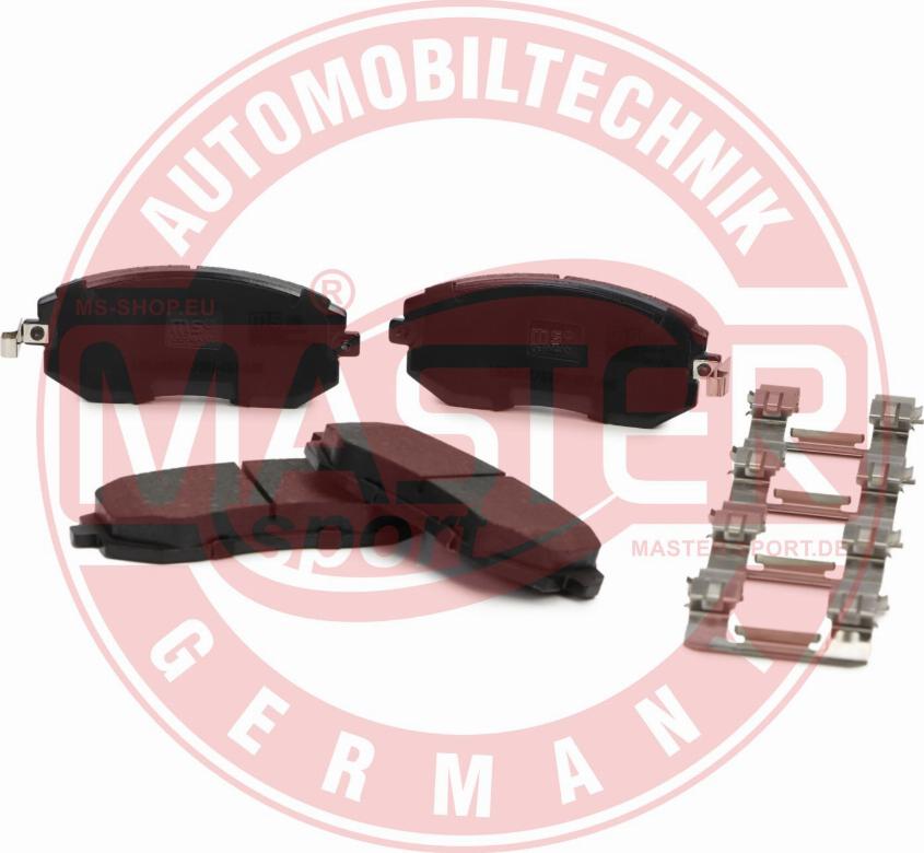 MASTER-SPORT GERMANY 13046057872N-SET-MS - Тормозные колодки, дисковые, комплект www.parts5.com