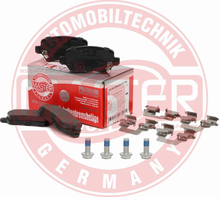 MASTER-SPORT GERMANY 13046028682N-SET-MS - Brake Pad Set, disc brake www.parts5.com