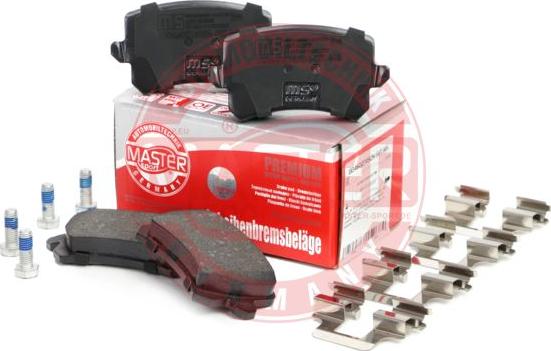 MASTER-SPORT GERMANY 13046027492N-SET-MS - Brake Pad Set, disc brake parts5.com