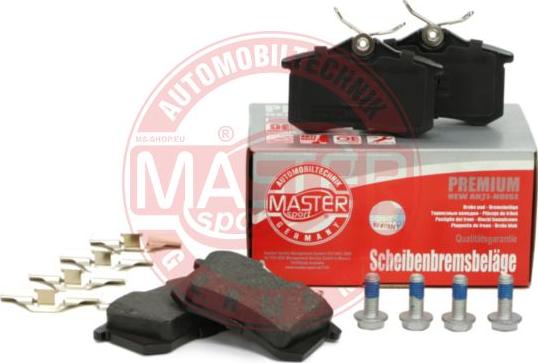 MASTER-SPORT GERMANY 13046027402N-SET-MS - Set placute frana,frana disc parts5.com