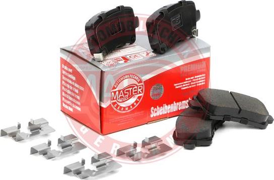 MASTER-SPORT GERMANY 13046027582N-SET-MS - Brake Pad Set, disc brake www.parts5.com