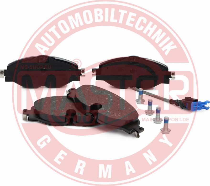 MASTER-SPORT GERMANY 13046027852N-SET-MS - Komplet zavornih oblog, ploscne (kolutne) zavore www.parts5.com