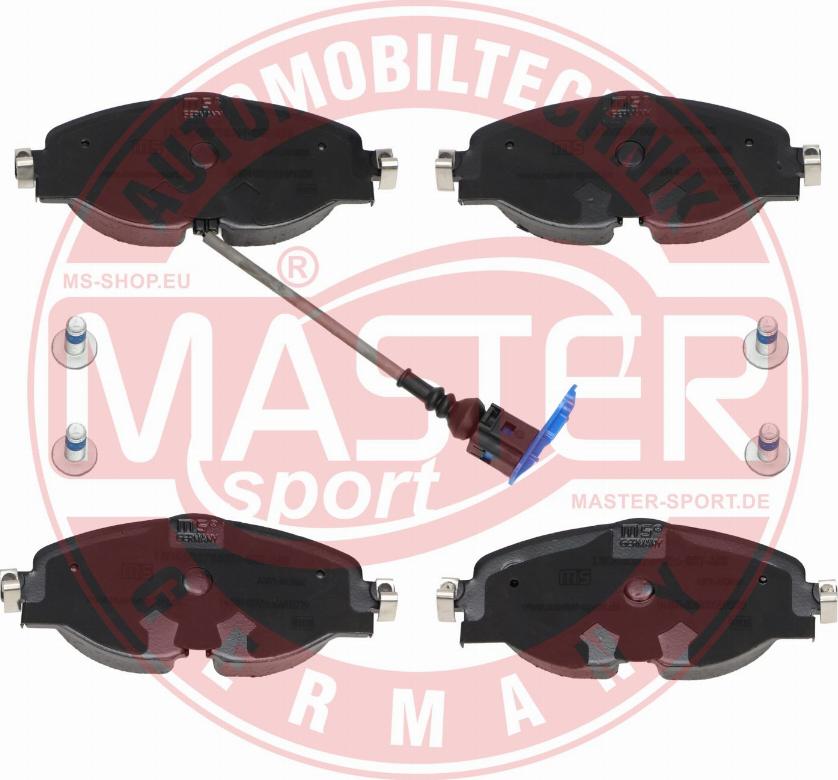 MASTER-SPORT GERMANY 13046027852N-SET-MS - Komplet zavornih oblog, ploscne (kolutne) zavore www.parts5.com