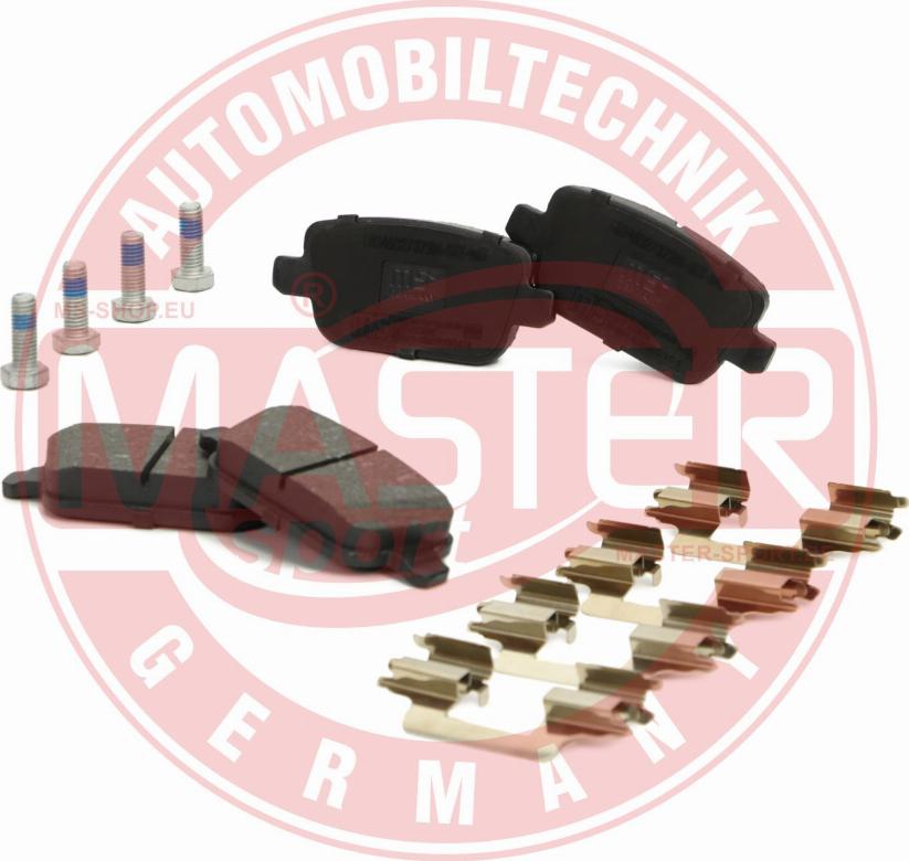 MASTER-SPORT GERMANY 13046027372N-SET-MS - Piduriklotsi komplekt,ketaspidur www.parts5.com