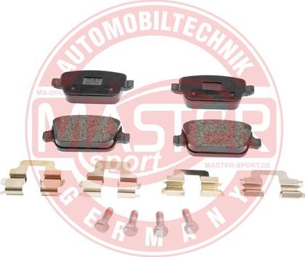 MASTER-SPORT GERMANY 13046027372N-SET-MS - Piduriklotsi komplekt,ketaspidur www.parts5.com