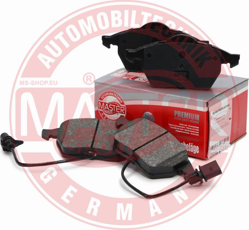 MASTER-SPORT GERMANY 13046071102N-SET-MS - Тормозные колодки, дисковые, комплект www.parts5.com