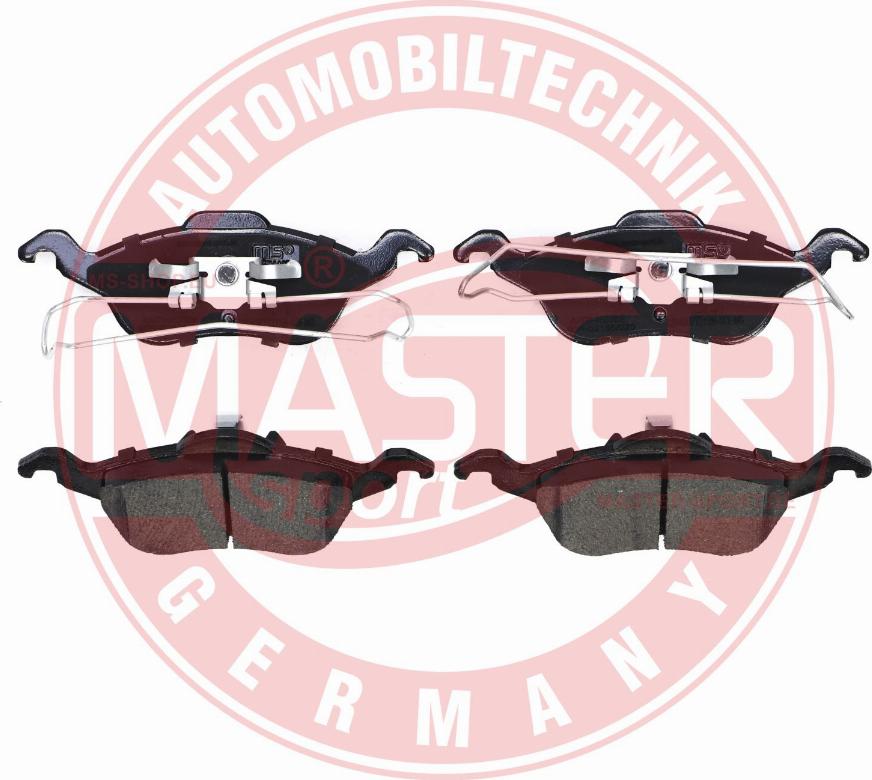 MASTER-SPORT GERMANY 13046071212N-SET-MS - Komplet zavornih oblog, ploscne (kolutne) zavore www.parts5.com